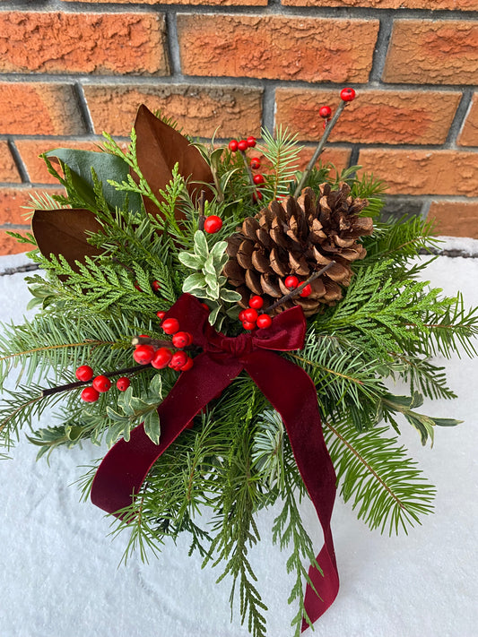 Short Red Centerpiece