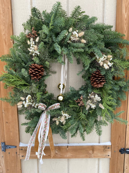Frosted Meadow Wreath